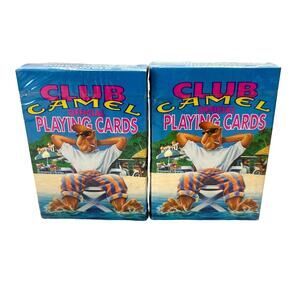Club Camel Official Playing‎ Cards New In Sealed Package 1992